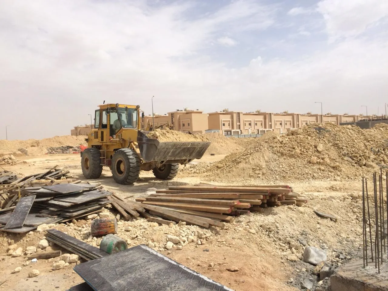 مشروع أعمال الحفر والترحيل - منطقة الدرعية
