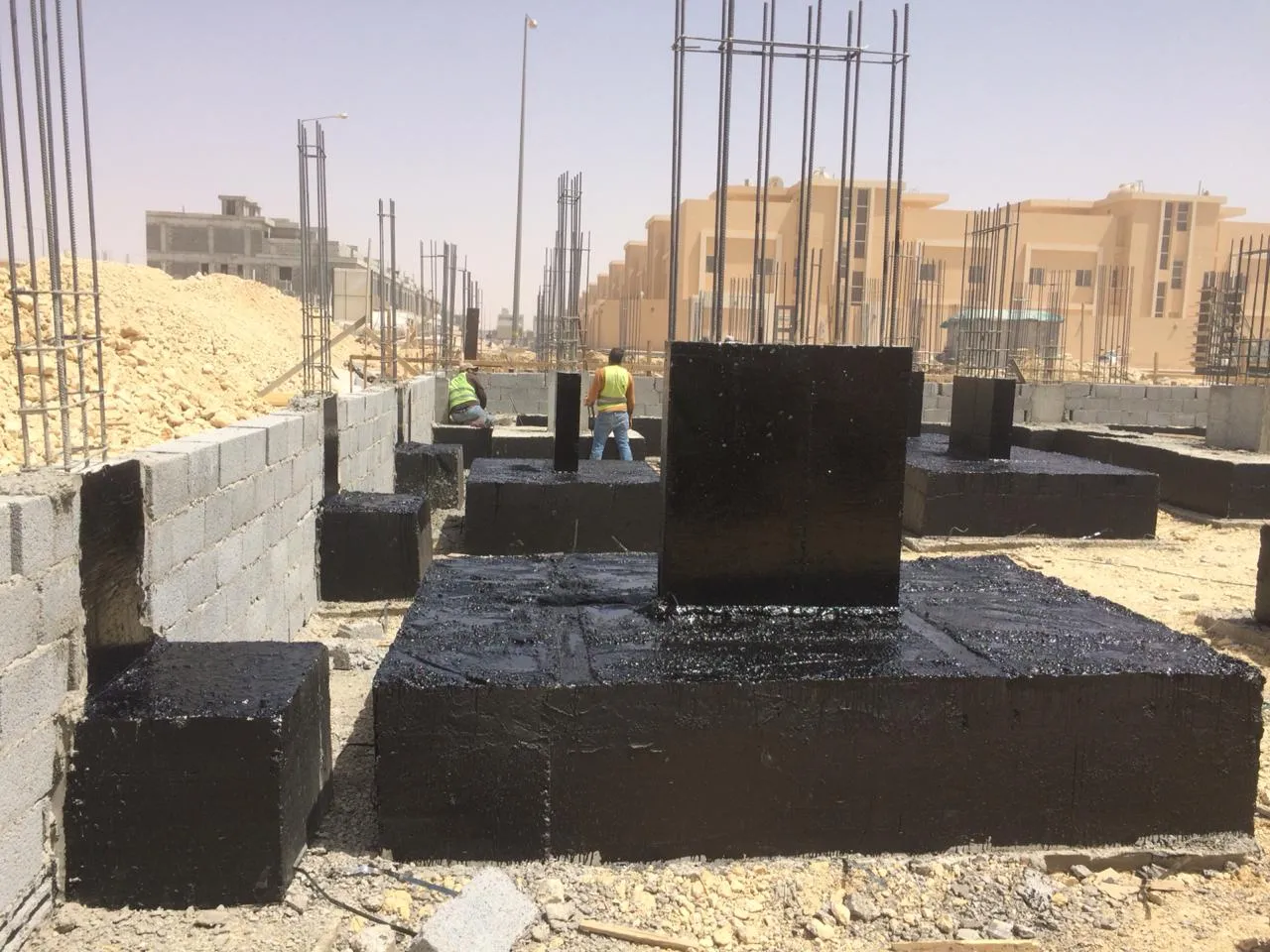 مشروع تشطيبات المكاتب الداخلية - فلل الحرس الوطني