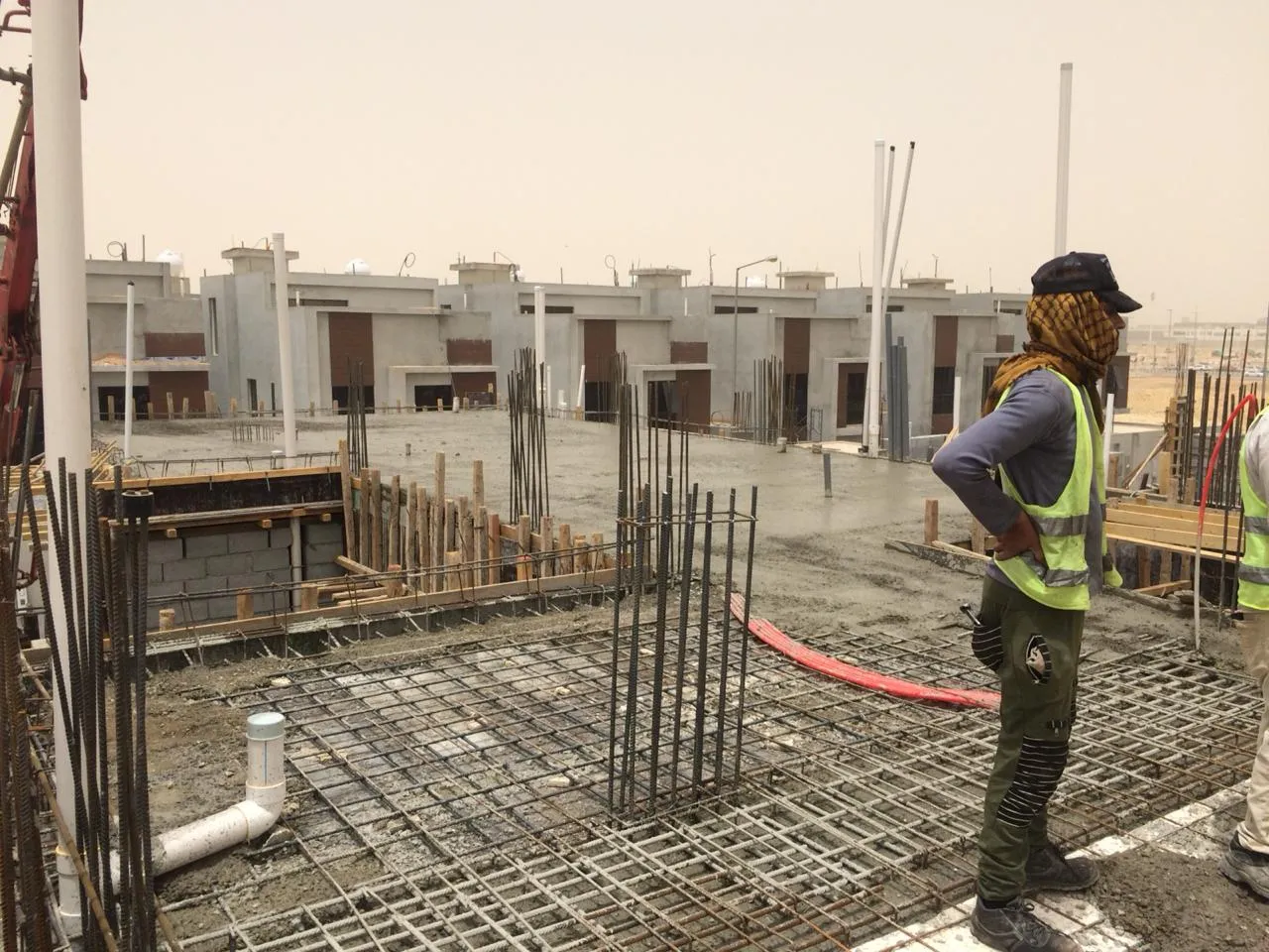 مشروع تشطيبات المكاتب الداخلية - فلل الحرس الوطني