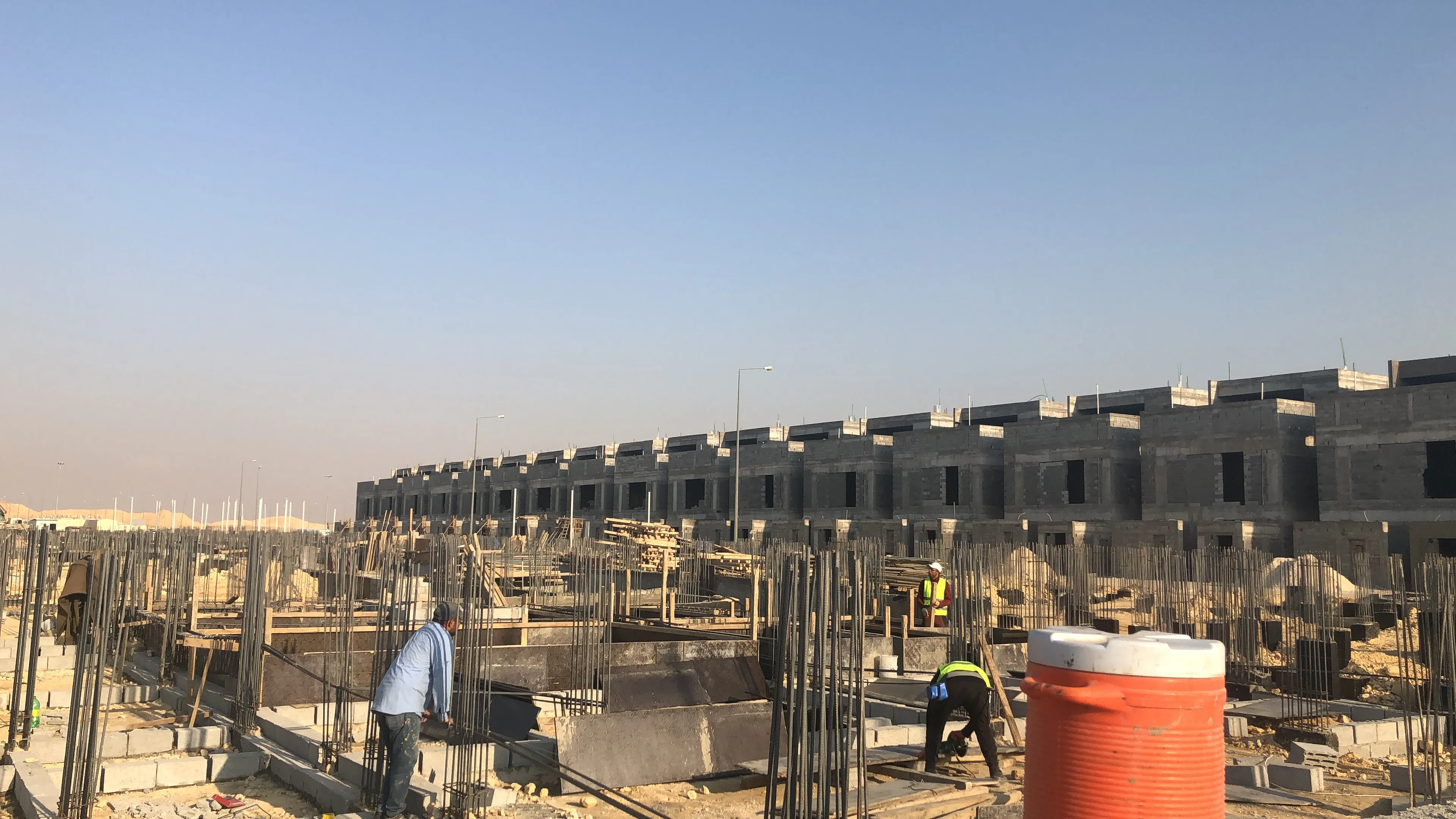 مشروع تمديد شبكات الصرف الصحي - وزارة الحرس الوطني - منطقة خشم العان